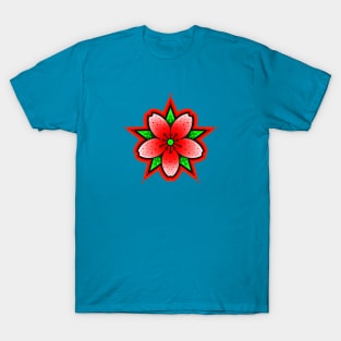 red cherry blossom T-Shirt